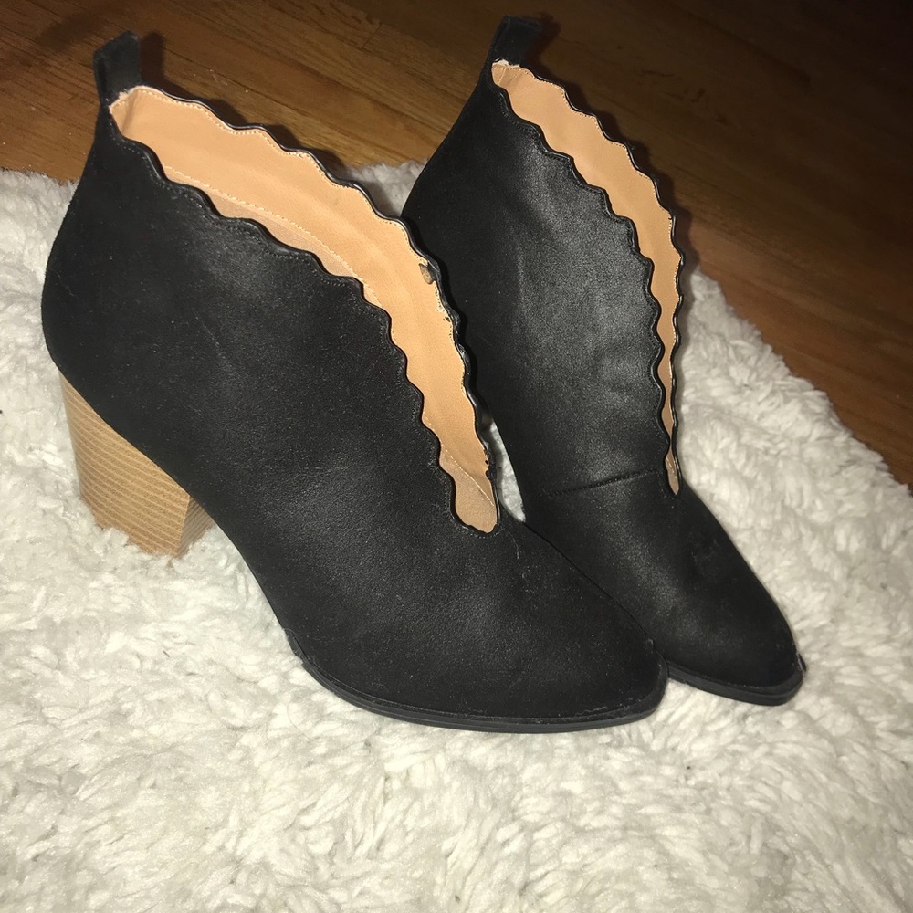Black booties